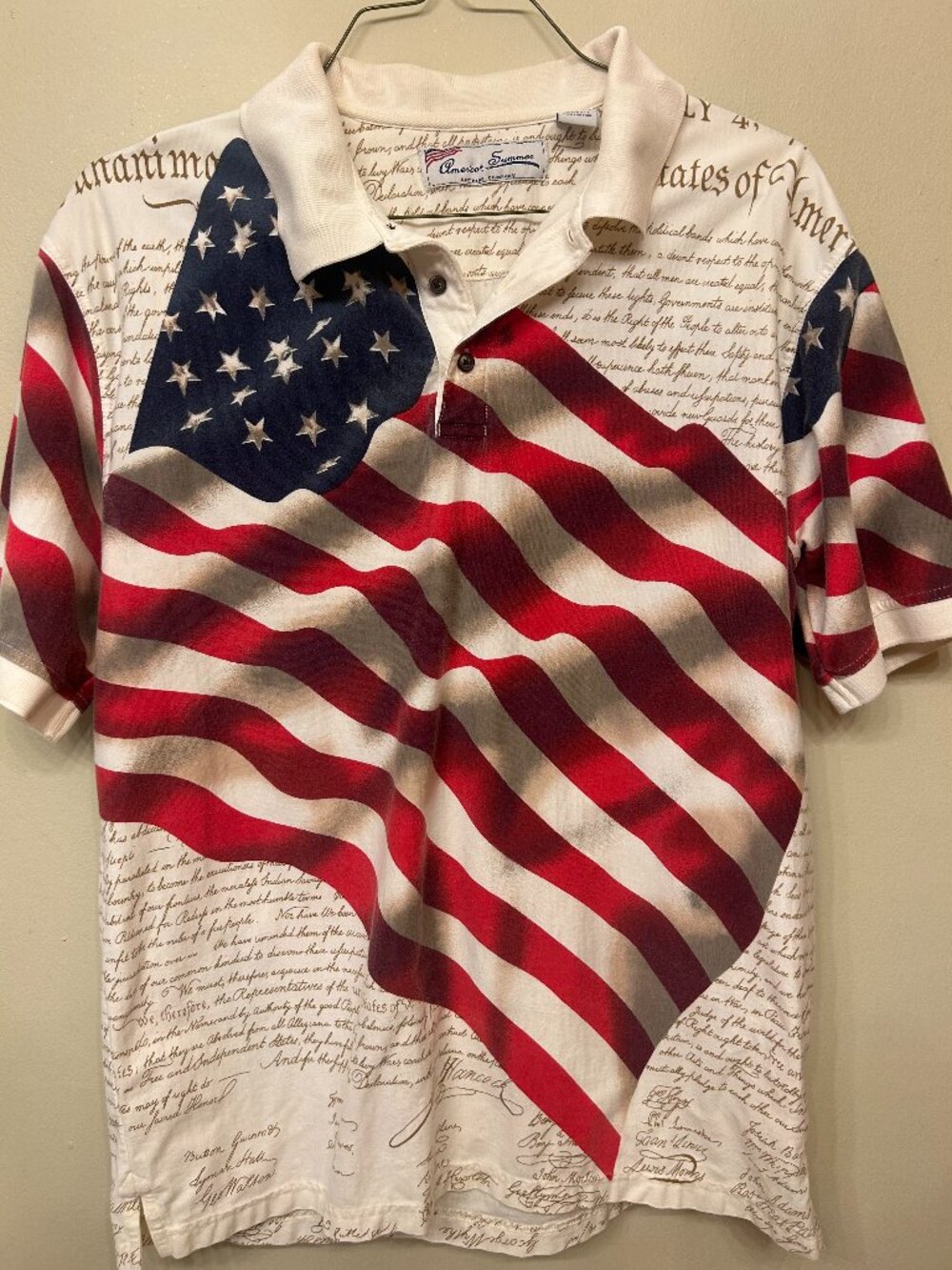 American Summer Men's Polo.